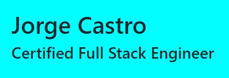 screenshot of REACT Portfolio header